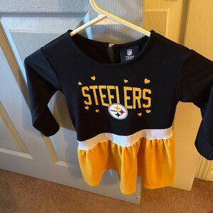 SX 3 GIRLS STEELERS DRESS